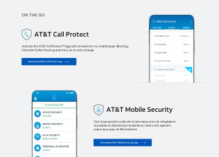 Security product website enhancement