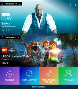 Entertainment Widget pre-install on OEM devices